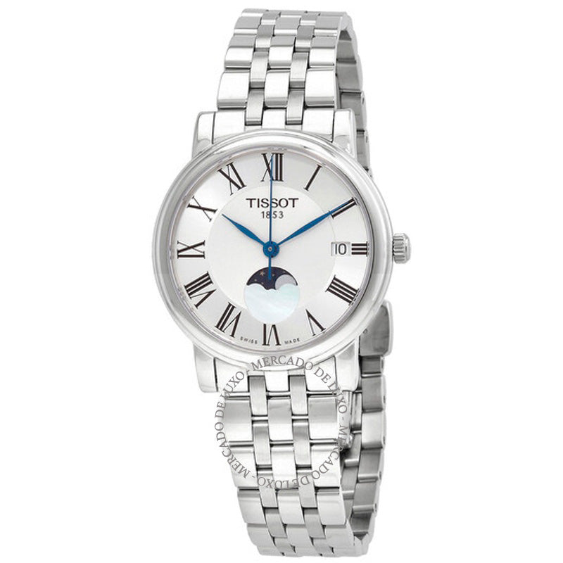 Relógio T-classic Quartz Carson Premium Lady Fases da Lua 32 mm - Mercado de Luxo - O Maior E-Commerce de Bens, Produtos e Serviços de Luxo do Brasil.