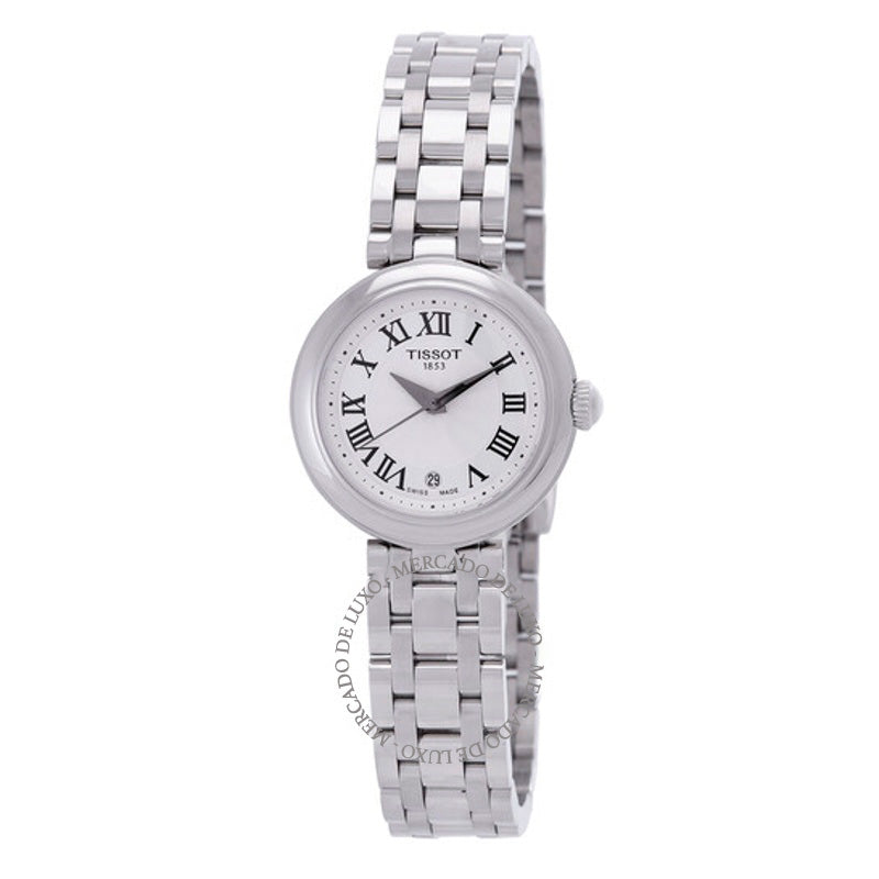 Relógio T-Lady Quartzo Mostrador Branco 26 mm - Mercado de Luxo - O Maior E-Commerce de Bens, Produtos e Serviços de Luxo do Brasil.