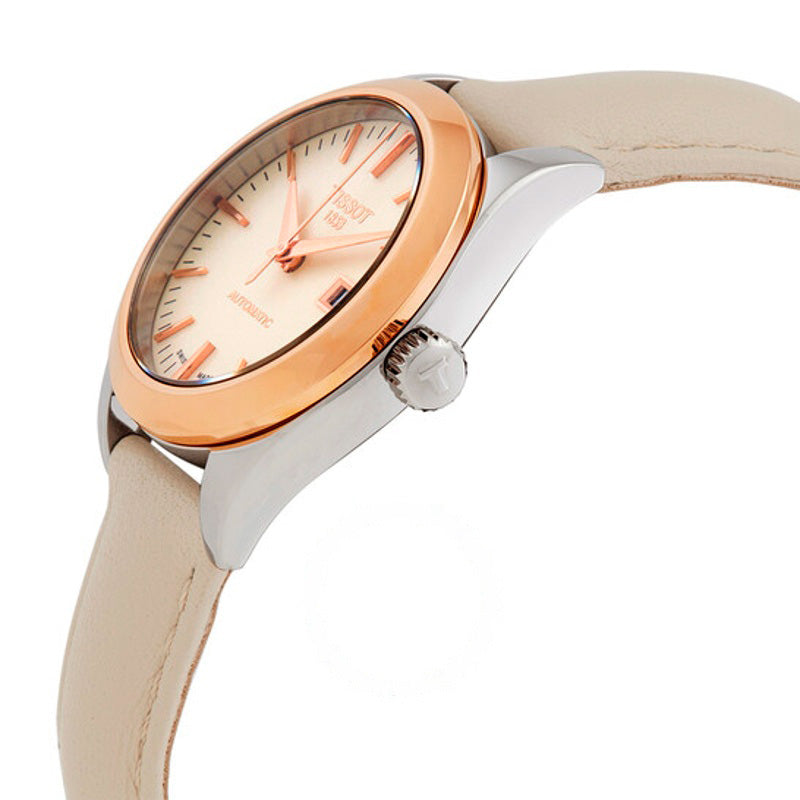 Relógio T-My Lady Automático Creme Opalin Dial  - Mercado de Luxo - O Maior E-Commerce de Bens, Produtos e Serviços de Luxo do Brasil.