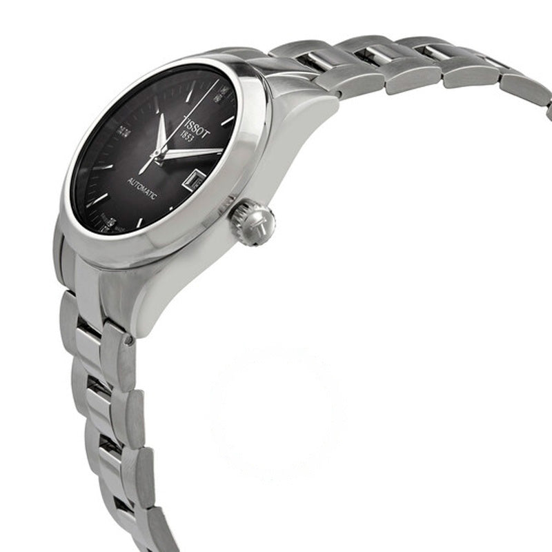 Relógio T-My Lady Automático Diamante Mostrador Antracite  - Mercado de Luxo - O Maior E-Commerce de Bens, Produtos e Serviços de Luxo do Brasil.