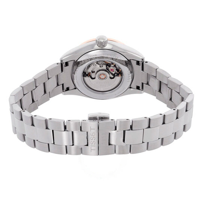 Relógio T-My Lady Automático com Mostrador Prateado e Diamante 29 mm - Mercado de Luxo - O Maior E-Commerce de Bens, Produtos e Serviços de Luxo do Brasil.