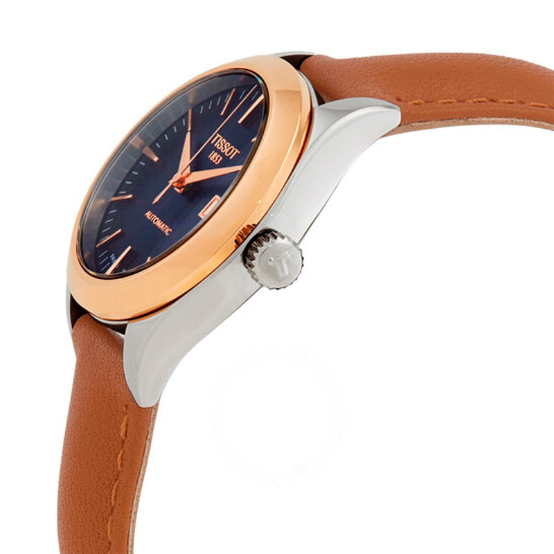 Relógio T-My Lady Automático com Mostrador Azul Fumê 29 mm - Mercado de Luxo - O Maior E-Commerce de Bens, Produtos e Serviços de Luxo do Brasil.