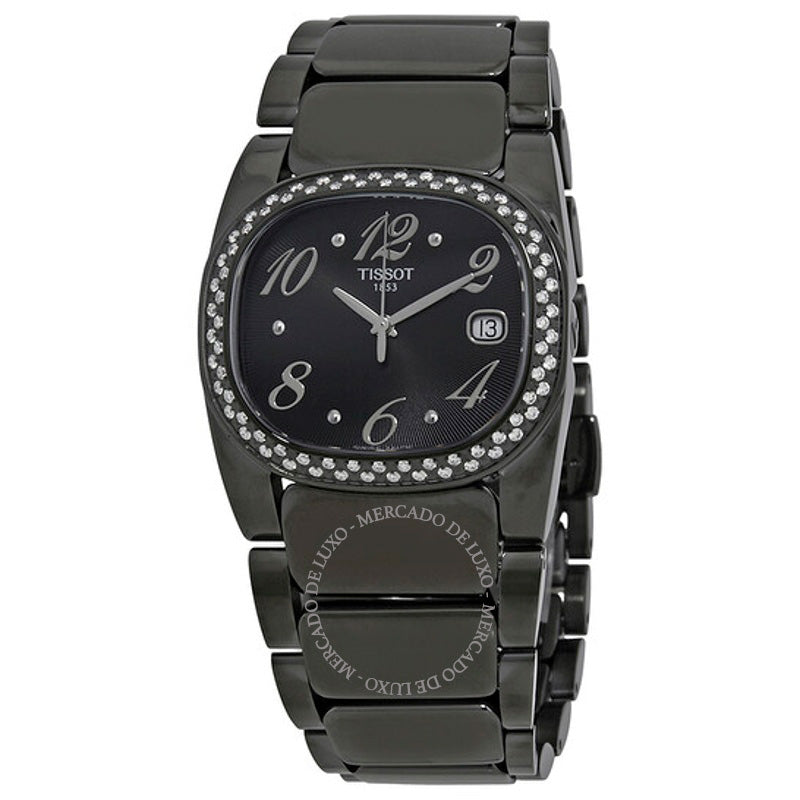 Relógio T-Moments Mostrador Preto PVD Preto T0093101105 29 mm - Mercado de Luxo - O Maior E-Commerce de Bens, Produtos e Serviços de Luxo do Brasil.