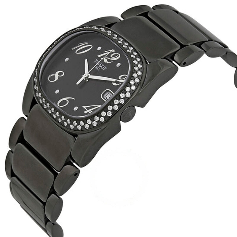Relógio T-Moments Mostrador Preto PVD Preto T0093101105 29 mm - Mercado de Luxo - O Maior E-Commerce de Bens, Produtos e Serviços de Luxo do Brasil.