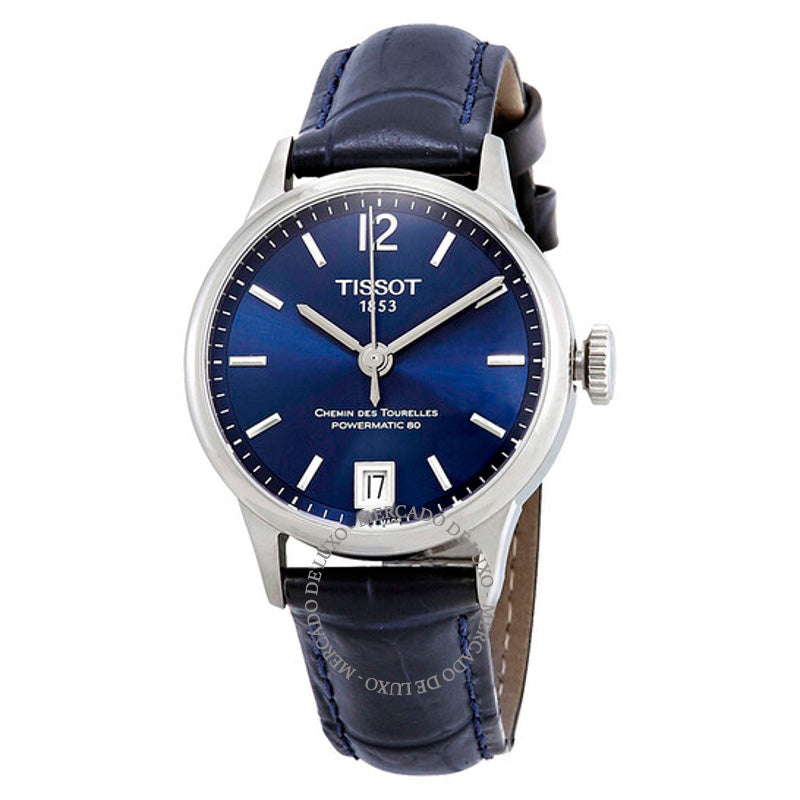 Relógio Chemin Des Tourelles Cronômetro Automático Mostrador Azul 32 mm - Mercado de Luxo - O Maior E-Commerce de Bens, Produtos e Serviços de Luxo do Brasil.