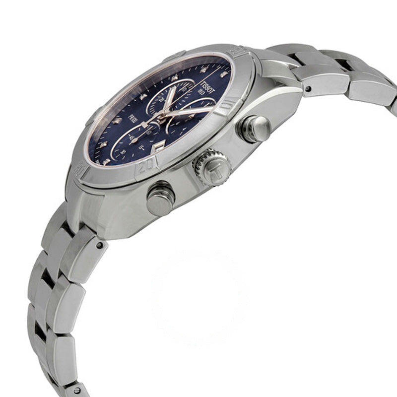 Relógio Cronógrafo T-Classic Mostrador Azul Diamante 38 mm - Mercado de Luxo - O Maior E-Commerce de Bens, Produtos e Serviços de Luxo do Brasil.