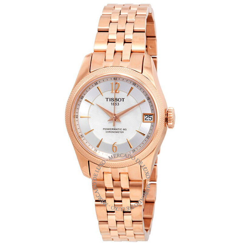 Relógio T-Classic Ballade Cronômetro Automático Mostrador em Madrepérola Branca 32 mm - Mercado de Luxo - O Maior E-Commerce de Bens, Produtos e Serviços de Luxo do Brasil.
