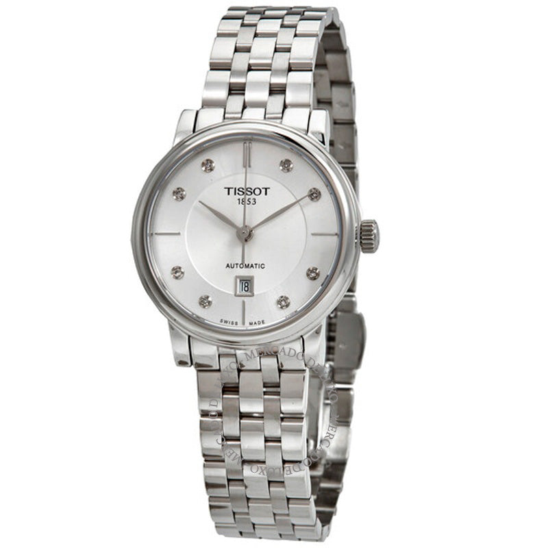 Relógio Carson Premium Automático Diamante Mostrador Branco 30 mm - Mercado de Luxo - O Maior E-Commerce de Bens, Produtos e Serviços de Luxo do Brasil.