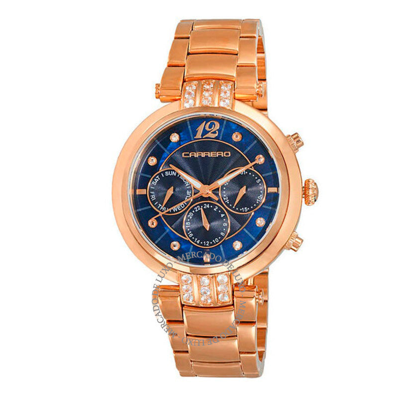 Relógio Adelina Quartz Blue Dial 38 mm - Mercado de Luxo - O Maior E-Commerce de Bens, Produtos e Serviços de Luxo do Brasil.