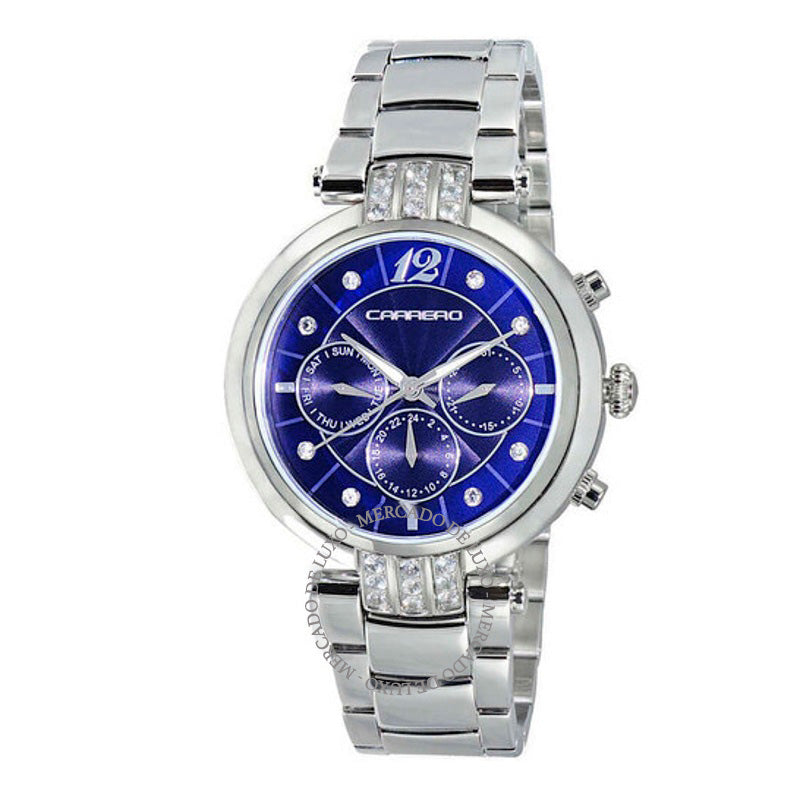 Relógio Adelina Quartz Blue Dial 38 mm - Mercado de Luxo - O Maior E-Commerce de Bens, Produtos e Serviços de Luxo do Brasil.