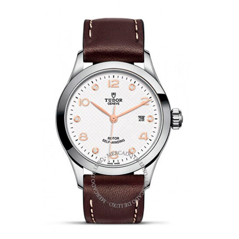 Relógio Mostrador branco diamante automático de 1926  - Mercado de Luxo - O Maior E-Commerce de Bens, Produtos e Serviços de Luxo do Brasil.