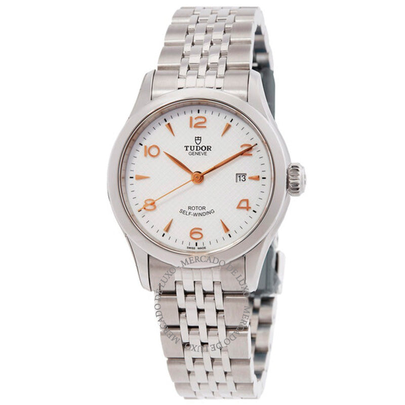 Relógio Mostrador branco automático de 1926 28 mm - Mercado de Luxo - O Maior E-Commerce de Bens, Produtos e Serviços de Luxo do Brasil.