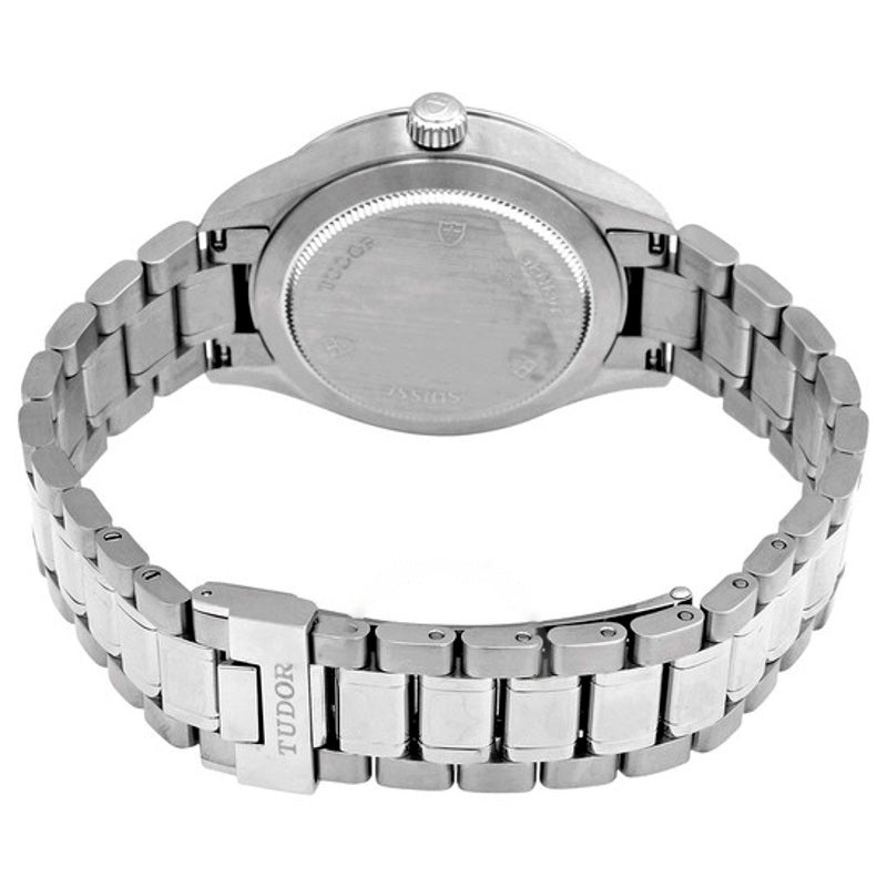 Relógio Automático Azul com Mostrador de 3 Diamantes 34 mm - Mercado de Luxo - O Maior E-Commerce de Bens, Produtos e Serviços de Luxo do Brasil.