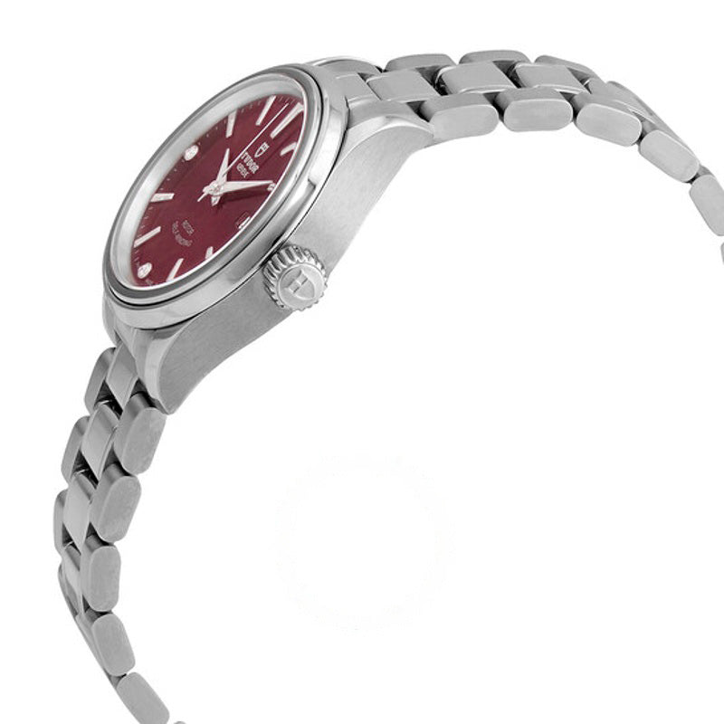 Relógio Mostrador de diamantes Borgonha automático 28 mm - Mercado de Luxo - O Maior E-Commerce de Bens, Produtos e Serviços de Luxo do Brasil.