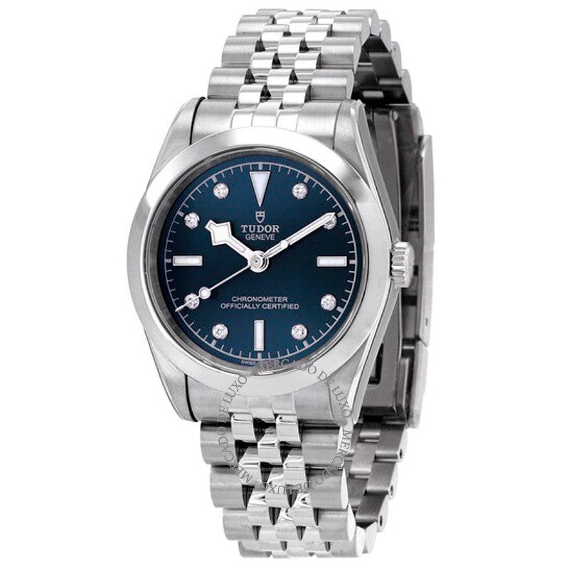 Relógio Black Bay 31 Cronômetro Automático Mostrador Azul Diamante  - Mercado de Luxo - O Maior E-Commerce de Bens, Produtos e Serviços de Luxo do Brasil.