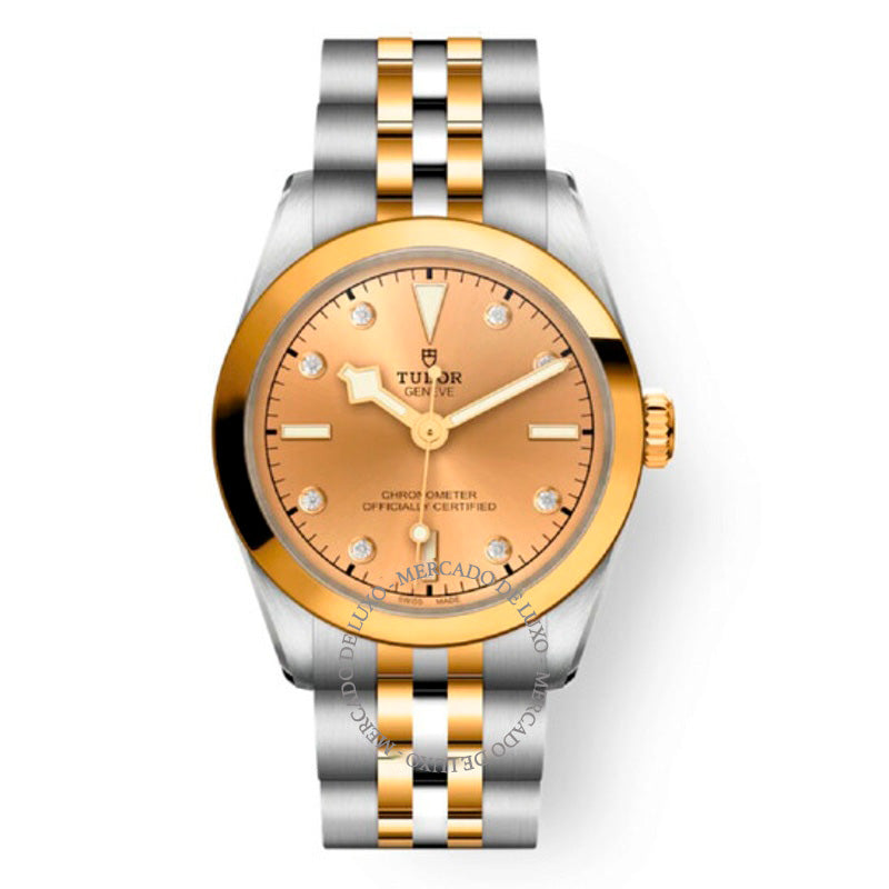 Relógio Black Bay Automático Diamante Mostrador Champanhe 31 mm - Mercado de Luxo - O Maior E-Commerce de Bens, Produtos e Serviços de Luxo do Brasil.