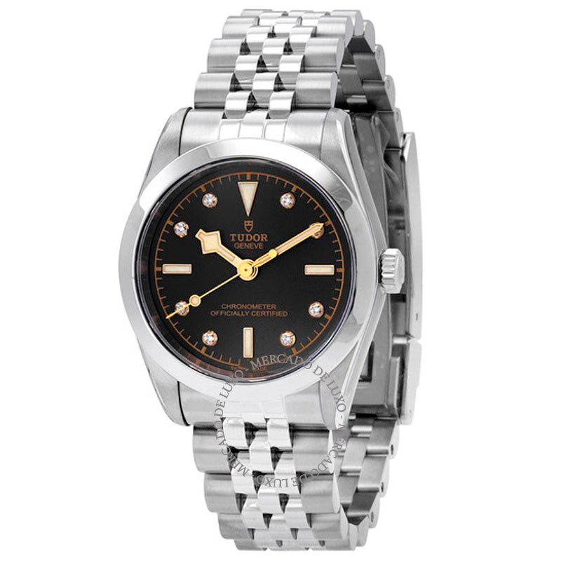 Relógio Black Bay Automatic Diamond Mostrador Antracite  - Mercado de Luxo - O Maior E-Commerce de Bens, Produtos e Serviços de Luxo do Brasil.