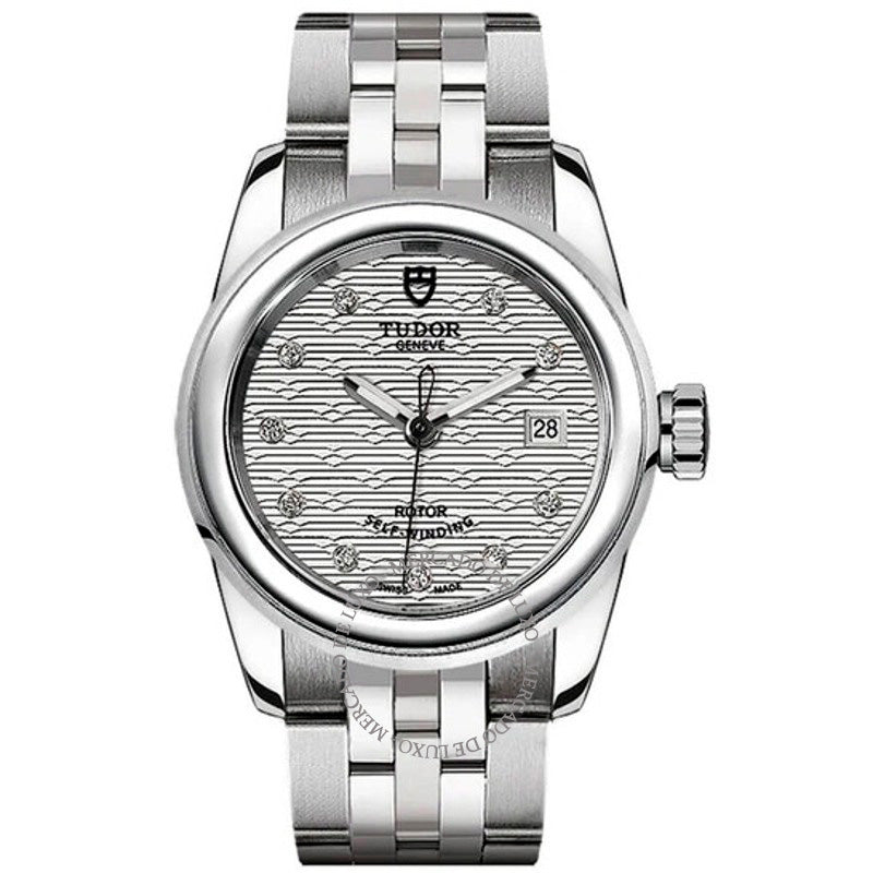 Relógio Mostrador branco diamante automático clássico 26 mm - Mercado de Luxo - O Maior E-Commerce de Bens, Produtos e Serviços de Luxo do Brasil.