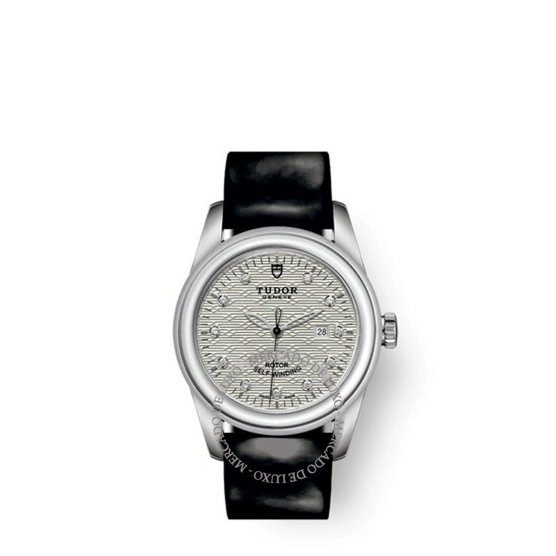 Relógio Glamour Date Automático Diamante Mostrador Prateado 31 mm - Mercado de Luxo - O Maior E-Commerce de Bens, Produtos e Serviços de Luxo do Brasil.