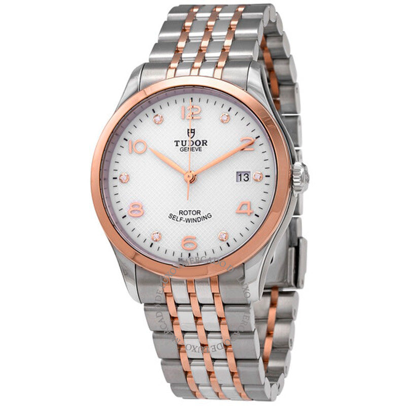 Relógio M91551-0011 Mostrador Automático Branco Diamante 39 mm - Mercado de Luxo - O Maior E-Commerce de Bens, Produtos e Serviços de Luxo do Brasil.