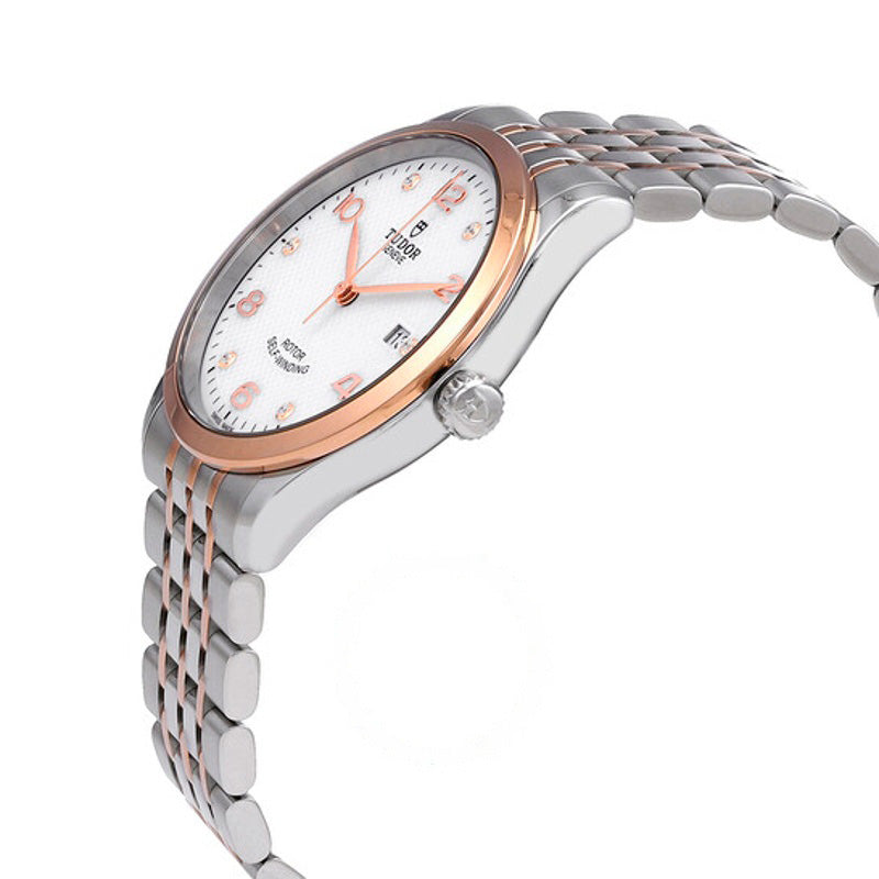 Relógio M91551-0011 Mostrador Automático Branco Diamante 39 mm - Mercado de Luxo - O Maior E-Commerce de Bens, Produtos e Serviços de Luxo do Brasil.