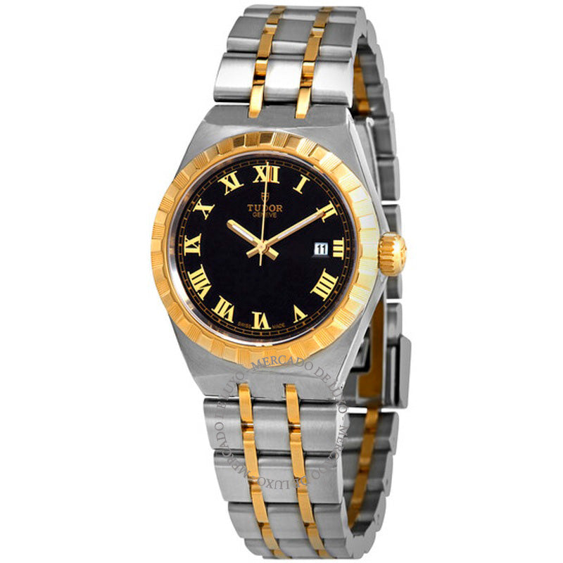 Relógio Royal Automatic Mostrador Preto 28 mm 28 mm - Mercado de Luxo - O Maior E-Commerce de Bens, Produtos e Serviços de Luxo do Brasil.