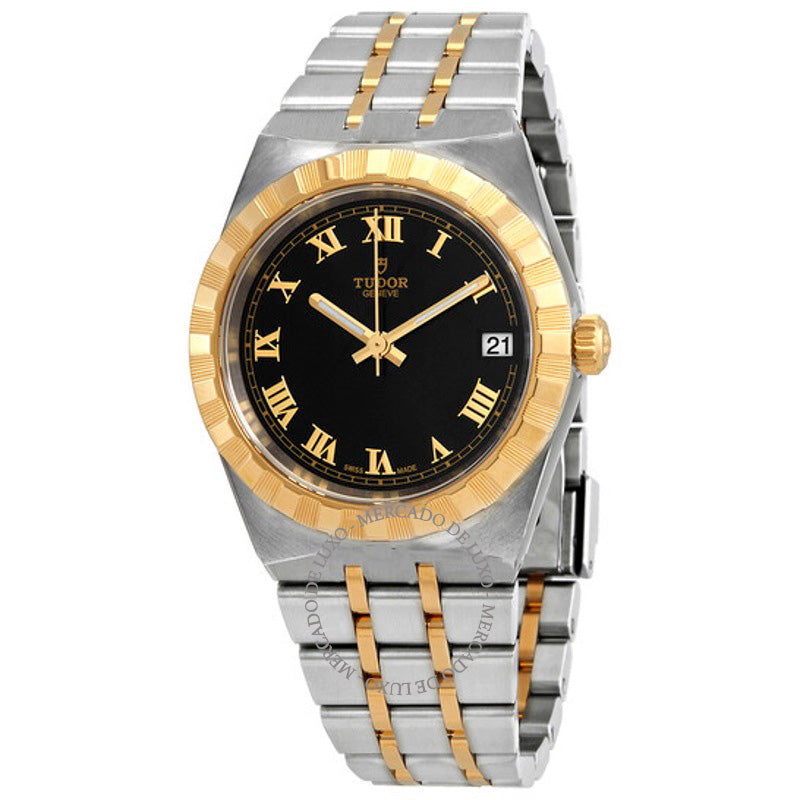 Relógio Royal Automatic Black Dial 34 mm - Mercado de Luxo - O Maior E-Commerce de Bens, Produtos e Serviços de Luxo do Brasil.