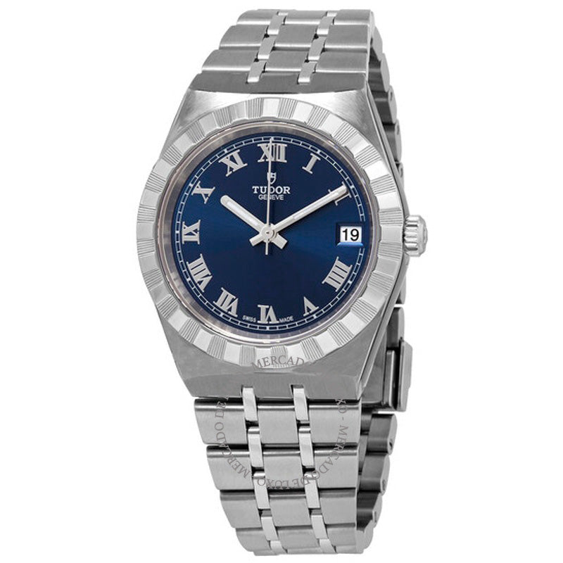Relógio Royal Automático Mostrador Azul 34 mm 34 mm - Mercado de Luxo - O Maior E-Commerce de Bens, Produtos e Serviços de Luxo do Brasil.