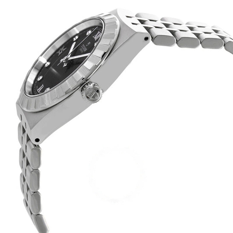 Relógio Royal Automatic Diamond Black Dial 34 mm 34 mm - Mercado de Luxo - O Maior E-Commerce de Bens, Produtos e Serviços de Luxo do Brasil.