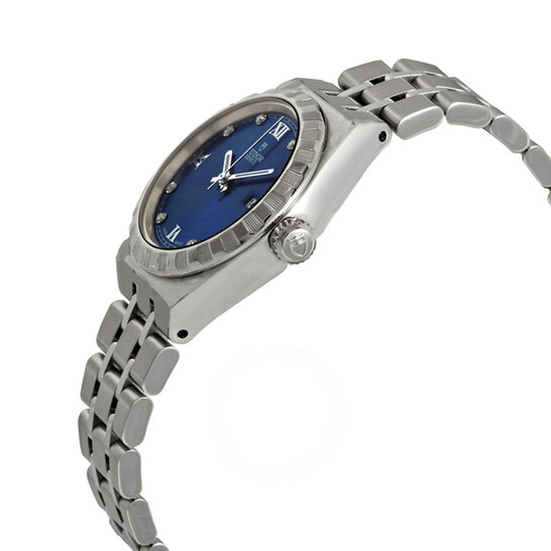 Relógio Royal Automatic Diamond Blue Display 28 mm - Mercado de Luxo - O Maior E-Commerce de Bens, Produtos e Serviços de Luxo do Brasil.