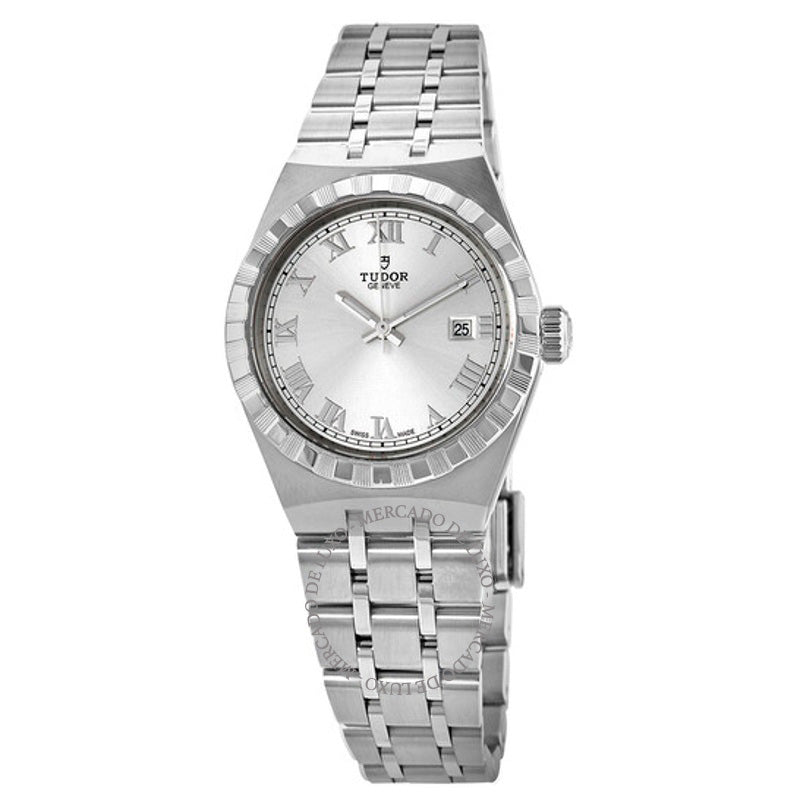 Relógio Royal Automatic Silver Dial 28 mm 28 mm - Mercado de Luxo - O Maior E-Commerce de Bens, Produtos e Serviços de Luxo do Brasil.