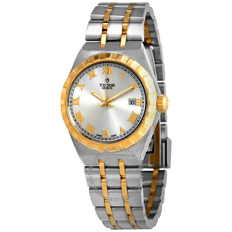 Relógio Royal Automatic Silver Dial 28 mm 28 mm - Mercado de Luxo - O Maior E-Commerce de Bens, Produtos e Serviços de Luxo do Brasil.