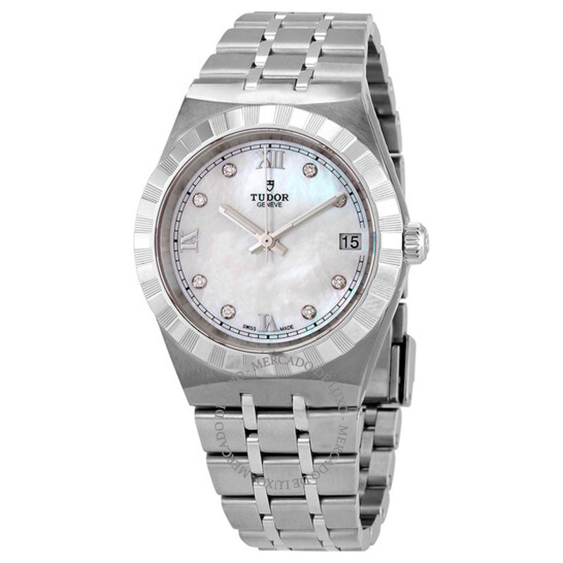 Relógio Royal Chronograph Automático Diamante 34 mm - Mercado de Luxo - O Maior E-Commerce de Bens, Produtos e Serviços de Luxo do Brasil.