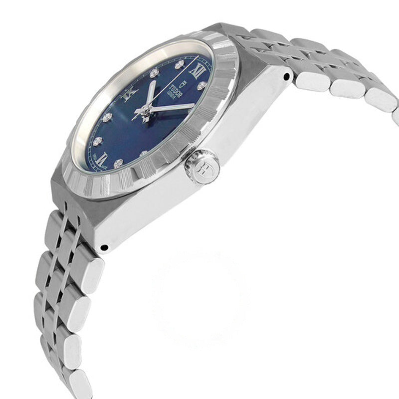 Relógio Mostrador Royal Diamond Blue Sunray 34 mm - Mercado de Luxo - O Maior E-Commerce de Bens, Produtos e Serviços de Luxo do Brasil.