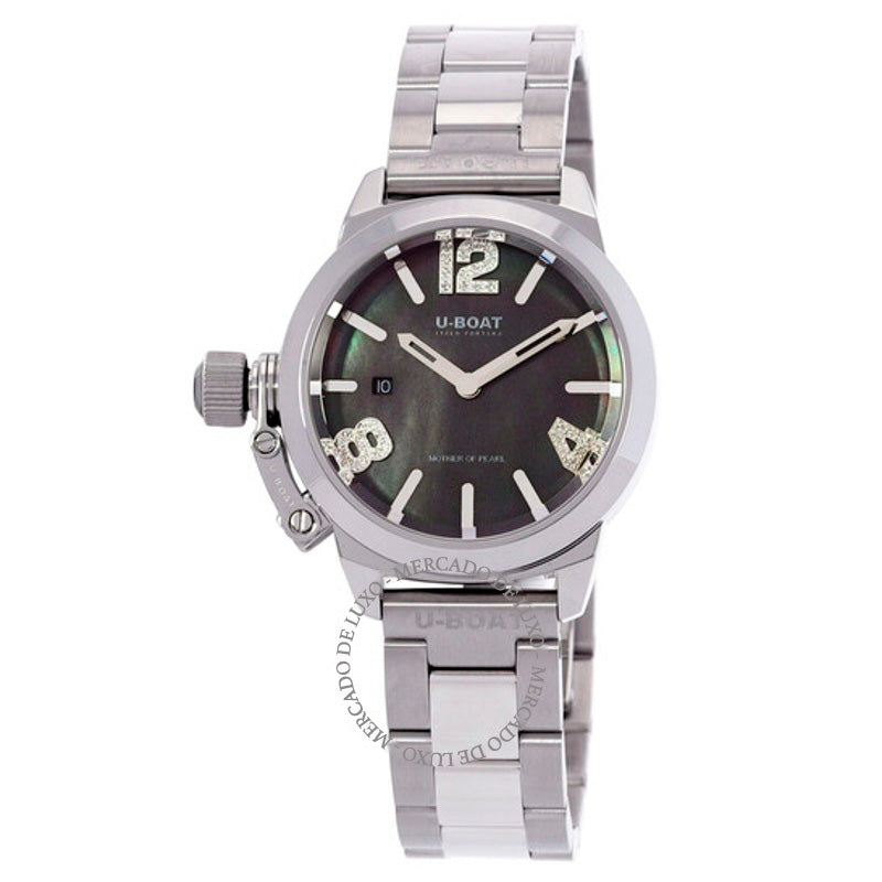 Relógio Mostrador preto de quartzo clássico 30 mm - Mercado de Luxo - O Maior E-Commerce de Bens, Produtos e Serviços de Luxo do Brasil.