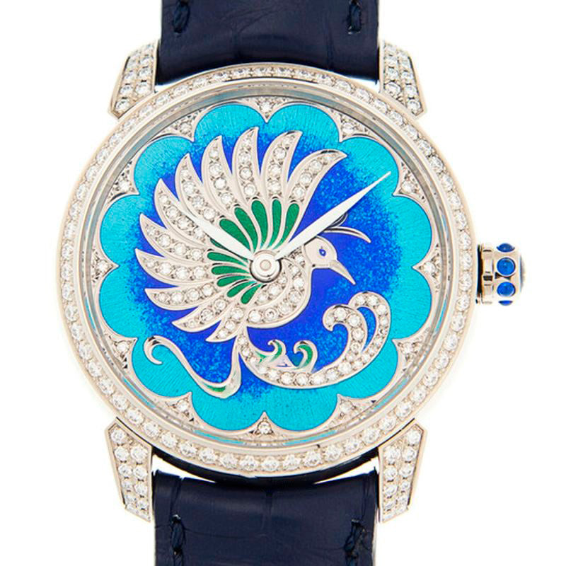 Relógio Classico Lady Automático Diamante Mostrador Azul  - Mercado de Luxo - O Maior E-Commerce de Bens, Produtos e Serviços de Luxo do Brasil.