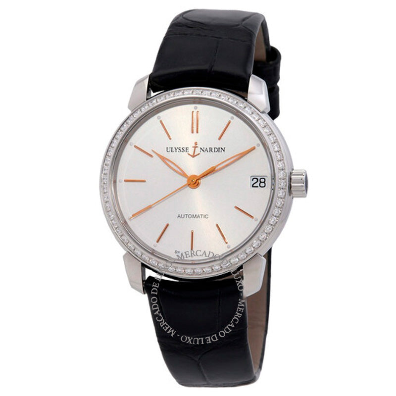 Relógio Clássico Automático Diamante Mostrador Prata 31 mm - Mercado de Luxo - O Maior E-Commerce de Bens, Produtos e Serviços de Luxo do Brasil.