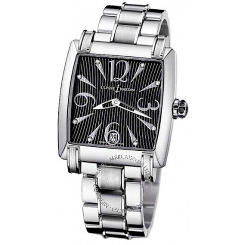 Relógio Caprice Automático Mostrador Preto Aço Inoxidável 34 mm - Mercado de Luxo - O Maior E-Commerce de Bens, Produtos e Serviços de Luxo do Brasil.