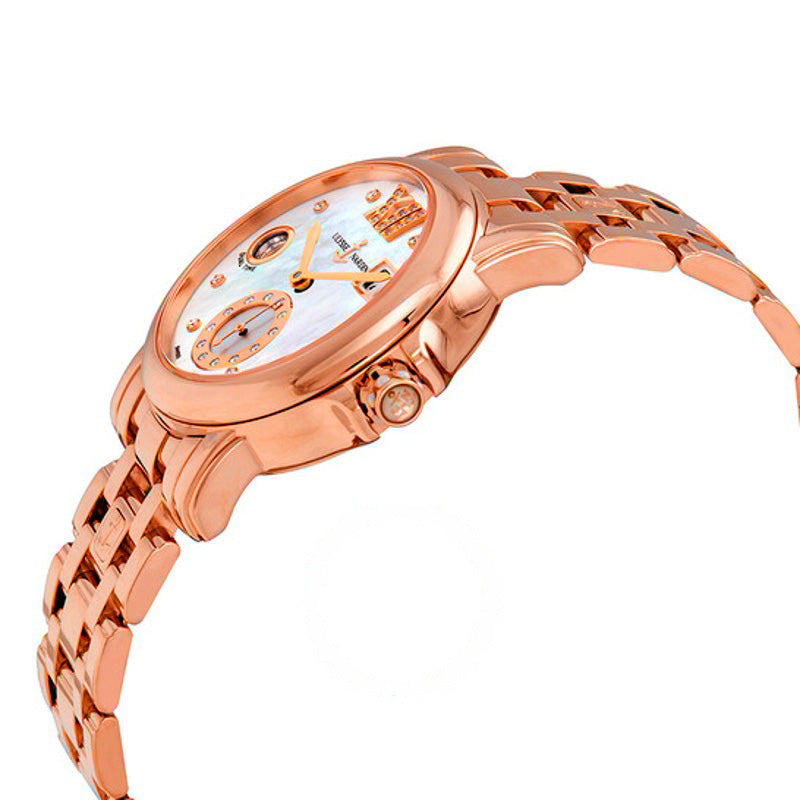 Relógio GMT Dual Time Madrepérola Mostrador Ouro Rosa 18k Polido Automático 37 mm - Mercado de Luxo - O Maior E-Commerce de Bens, Produtos e Serviços de Luxo do Brasil.