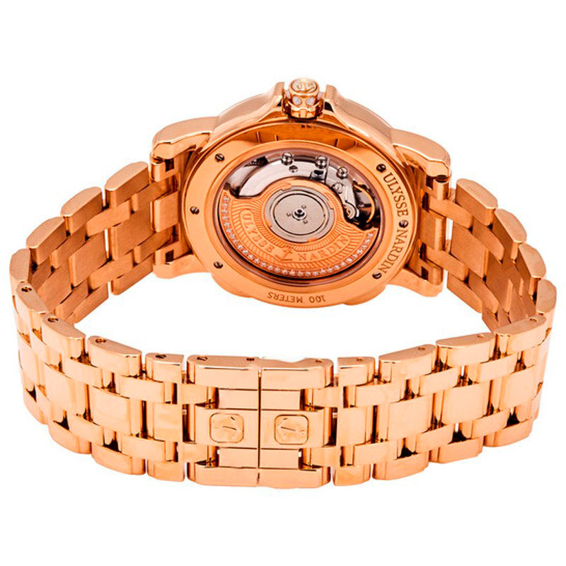 Relógio GMT Dual Time Madrepérola Mostrador Ouro Rosa 18k Polido Automático 37 mm - Mercado de Luxo - O Maior E-Commerce de Bens, Produtos e Serviços de Luxo do Brasil.