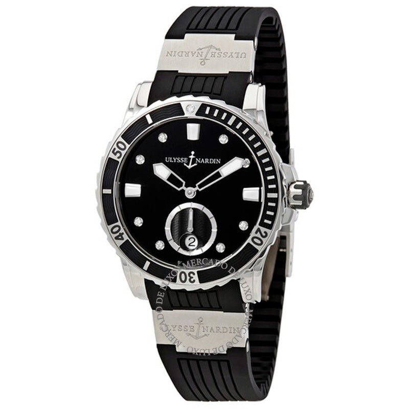 Relógio Diver Lady Automático Mostrador Preto 40 mm - Mercado de Luxo - O Maior E-Commerce de Bens, Produtos e Serviços de Luxo do Brasil.