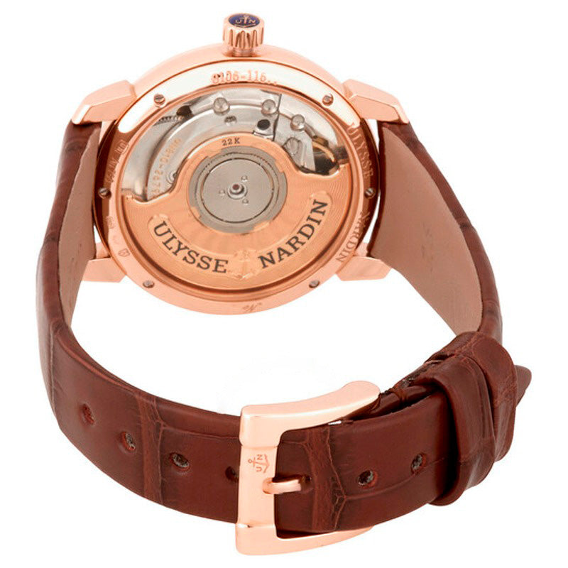 Relógio Classico Eggshell White Diamond Dial Ouro Rosa 18k Couro Marrom 31 mm - Mercado de Luxo - O Maior E-Commerce de Bens, Produtos e Serviços de Luxo do Brasil.