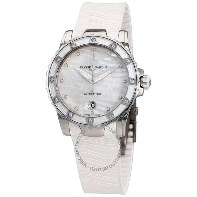 Relógio Lady Marine Diver Mostrador Madrepérola 40 mm - Mercado de Luxo - O Maior E-Commerce de Bens, Produtos e Serviços de Luxo do Brasil.