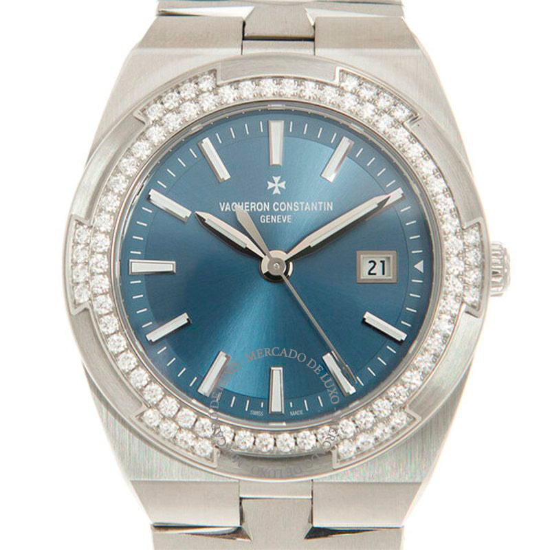 Relógio Mostrador azul de diamante de quartzo estrangeiro 33 mm - Mercado de Luxo - O Maior E-Commerce de Bens, Produtos e Serviços de Luxo do Brasil.