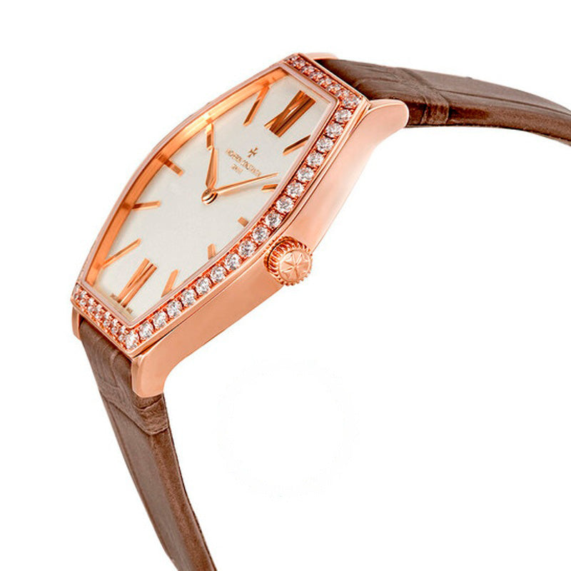 Relógio Mostrador Malte Silver Ouro Rosa 18K Diamante 28 mm - Mercado de Luxo - O Maior E-Commerce de Bens, Produtos e Serviços de Luxo do Brasil.