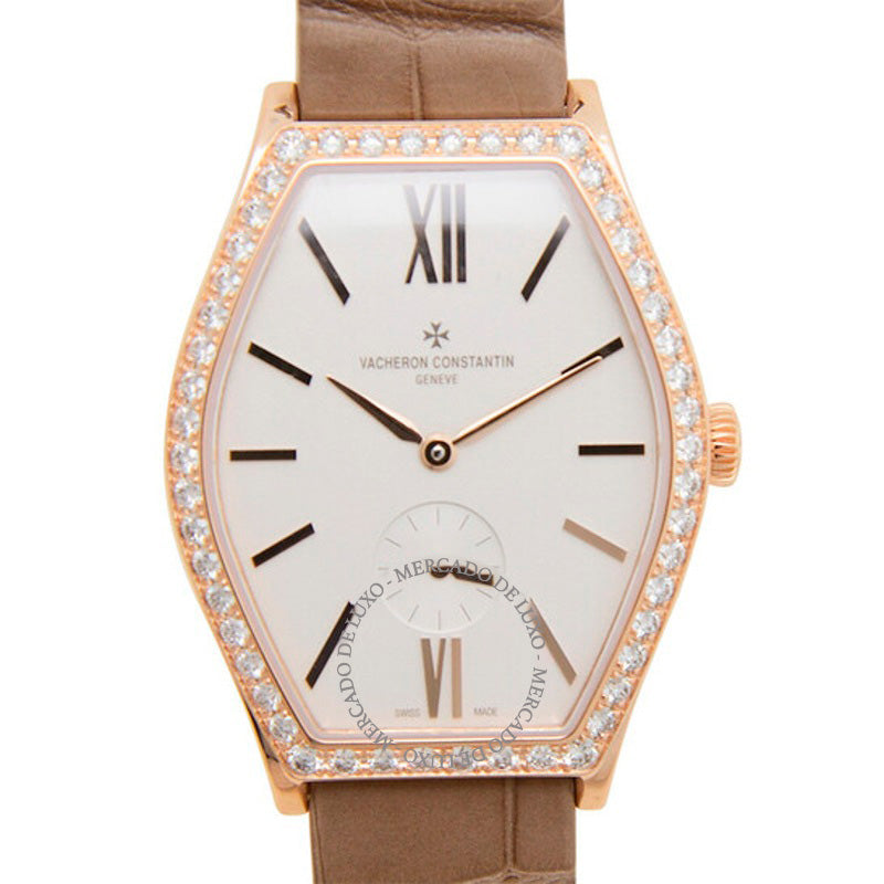 Relógio Malte Modelo Pequeno Mostrador Prateado 28 mm - Mercado de Luxo - O Maior E-Commerce de Bens, Produtos e Serviços de Luxo do Brasil.