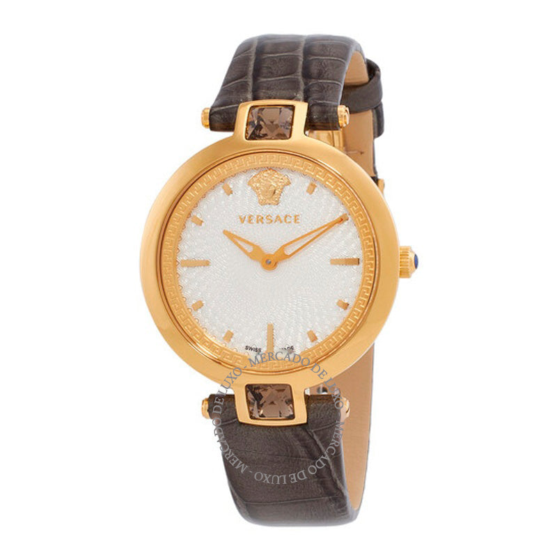 Relógio Mostrador branco de quartzo Crystal Gleam VAN06 36 mm - Mercado de Luxo - O Maior E-Commerce de Bens, Produtos e Serviços de Luxo do Brasil.