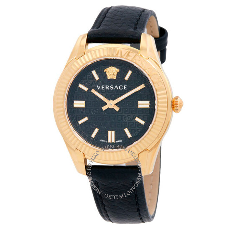 Relógio Greca Time Quartzo Mostrador Preto 35 mm - Mercado de Luxo - O Maior E-Commerce de Bens, Produtos e Serviços de Luxo do Brasil.