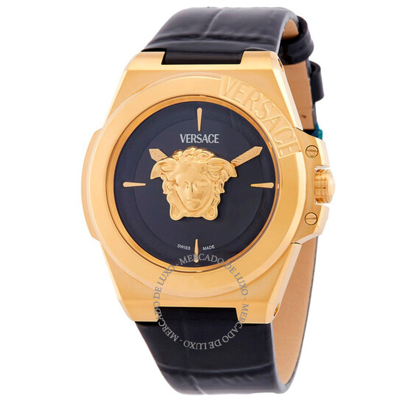 Relógio Mostrador preto de quartzo Hera 37 mm - Mercado de Luxo - O Maior E-Commerce de Bens, Produtos e Serviços de Luxo do Brasil.