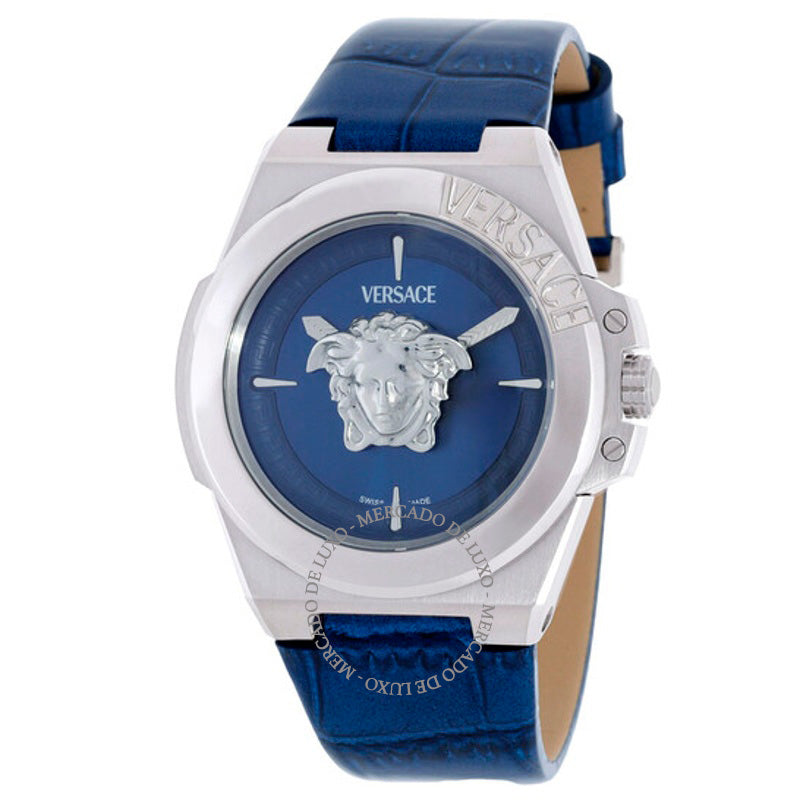 Relógio Mostrador azul de quartzo Hera 37 mm - Mercado de Luxo - O Maior E-Commerce de Bens, Produtos e Serviços de Luxo do Brasil.